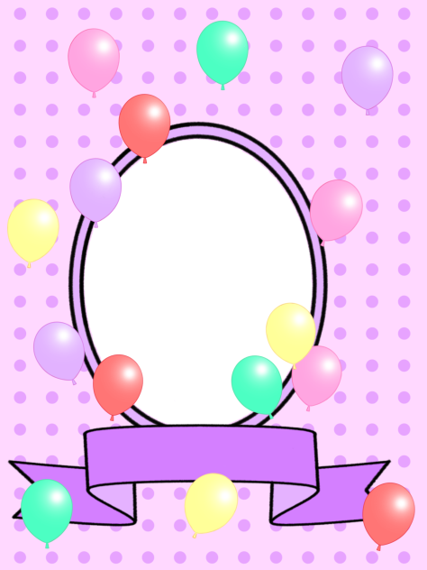 yumekawaii frame Backgroud
