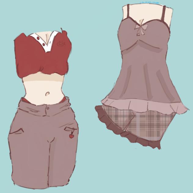 Clothing practice lol - ibisPaint