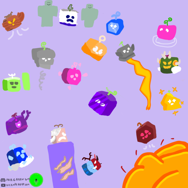 blox fruits fan art