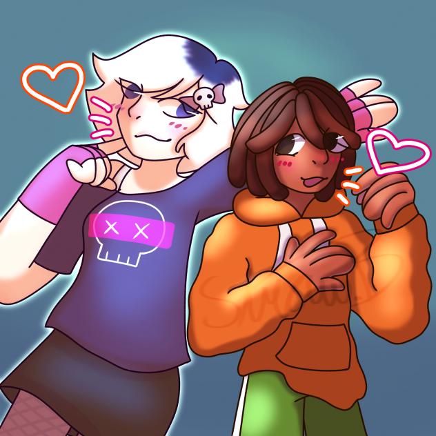 Darwin & Carrie (as humans)