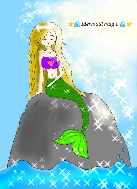 Mermaid magic 🌊