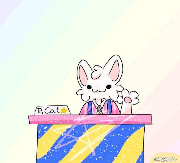 🩷💛🩵Party Cat🩷💛🩵