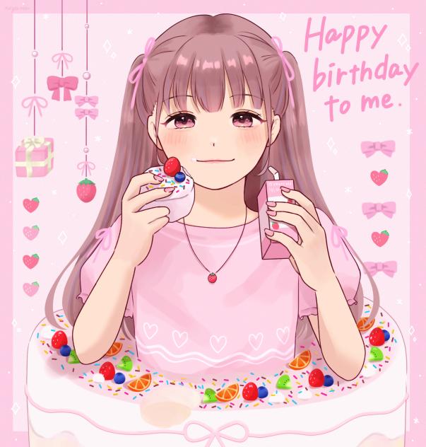 Happy birthday to me🎀💕🍓