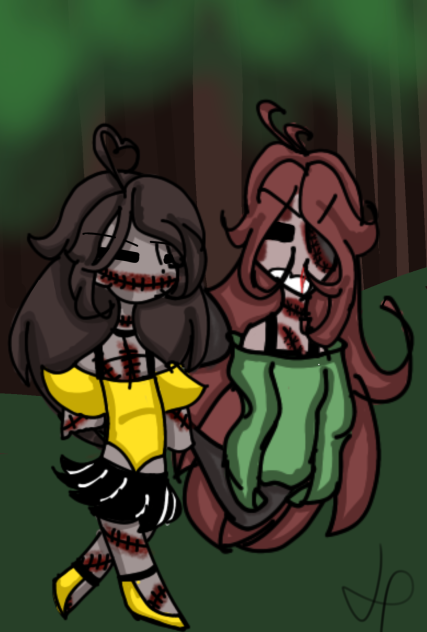 Just two dead kids goin on a walk