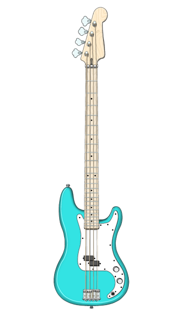 Bass Guitar 1a
