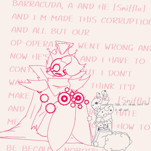 Marshmallow gives a monster therapy