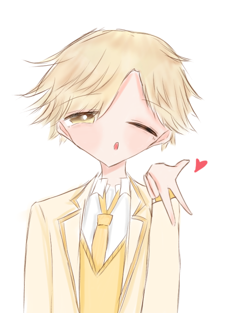 投げキッス Ibispaint