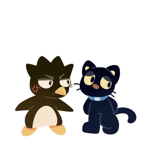 badtzmaru e chococat 🗿