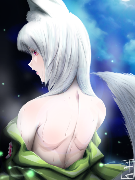 お風呂あがり just out of the bath