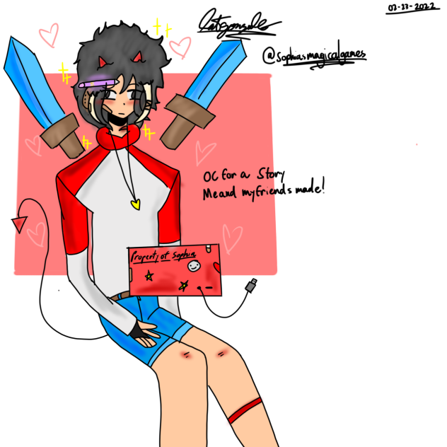 OC for a story me and my friends made! - ibisPaint