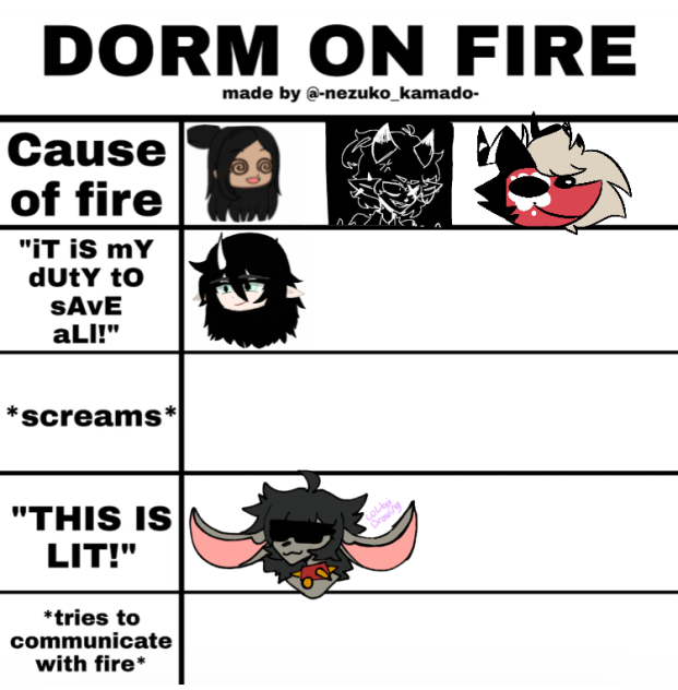 Dorm on fire Collab!