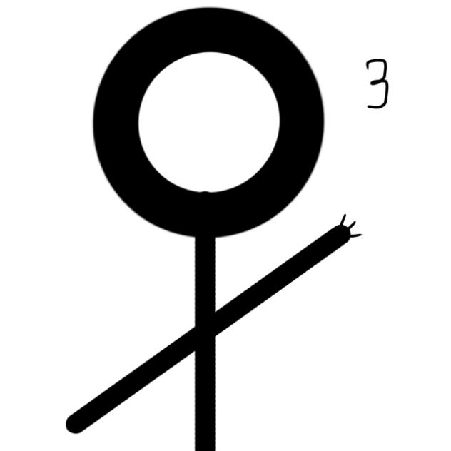 脳死で描いたクソカオスな棒人間