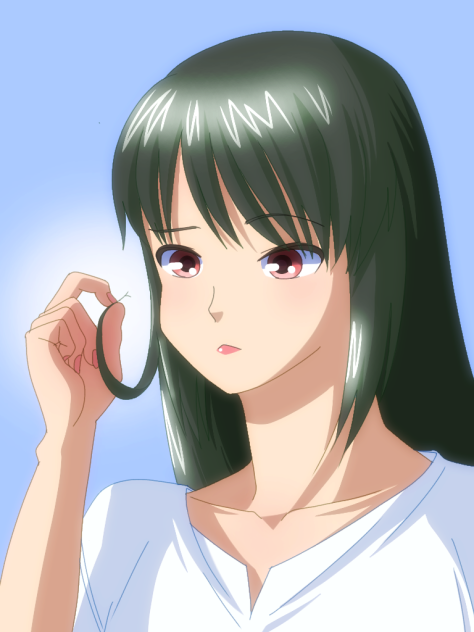 最近ついていないとぼやく女の子