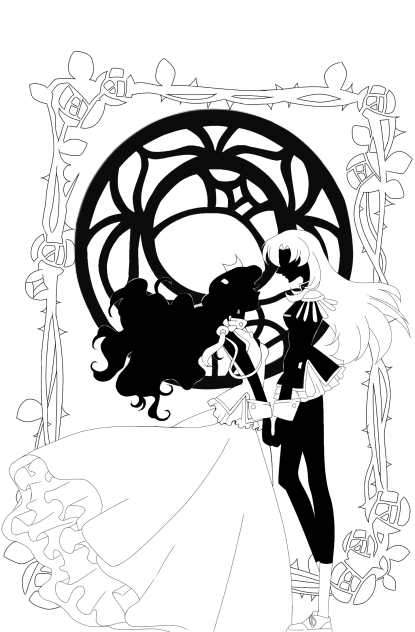 少女革命ウテナ 線画