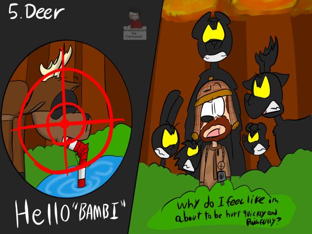 Inktober 2025 day 5 Deer