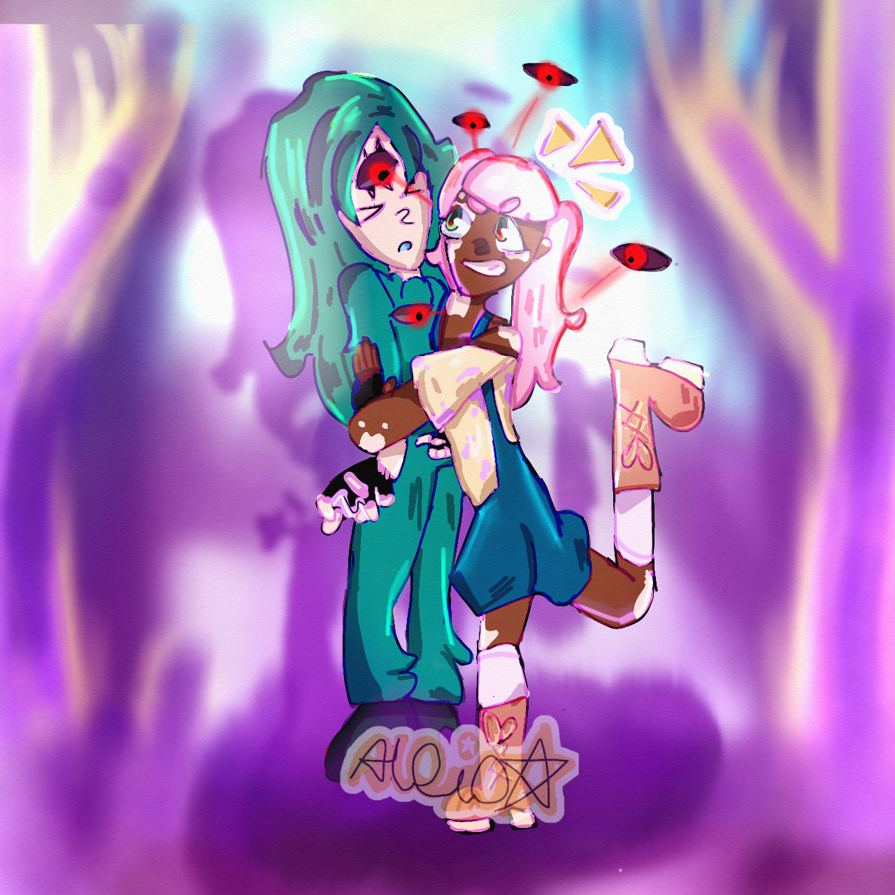 my ocs 💚💛 - ibisPaint