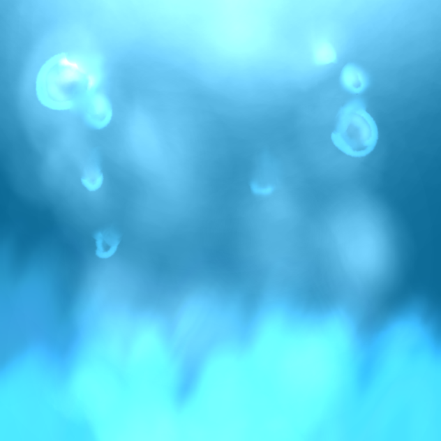 海の中