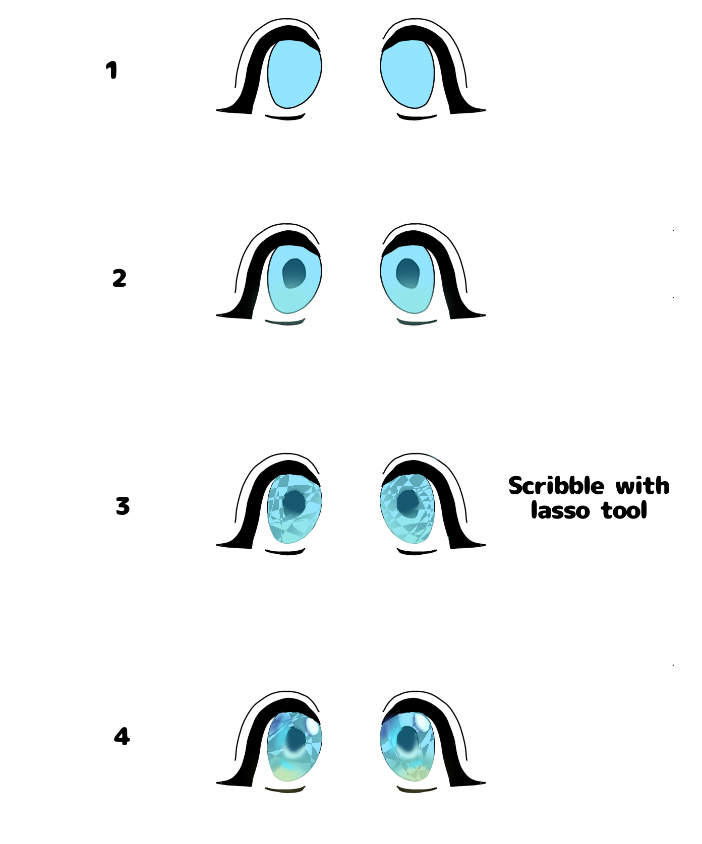 Eye tutorial - ibisPaint