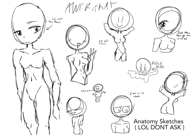 Anatomy Sketches - ( READ DESC OR ELSE )