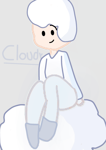 ☁️ Bfdi cloudy as human ☁️