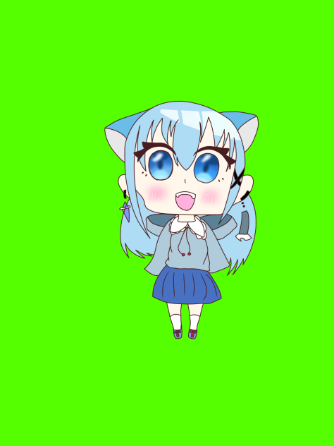 みー猫ゆるキャラバージョン！