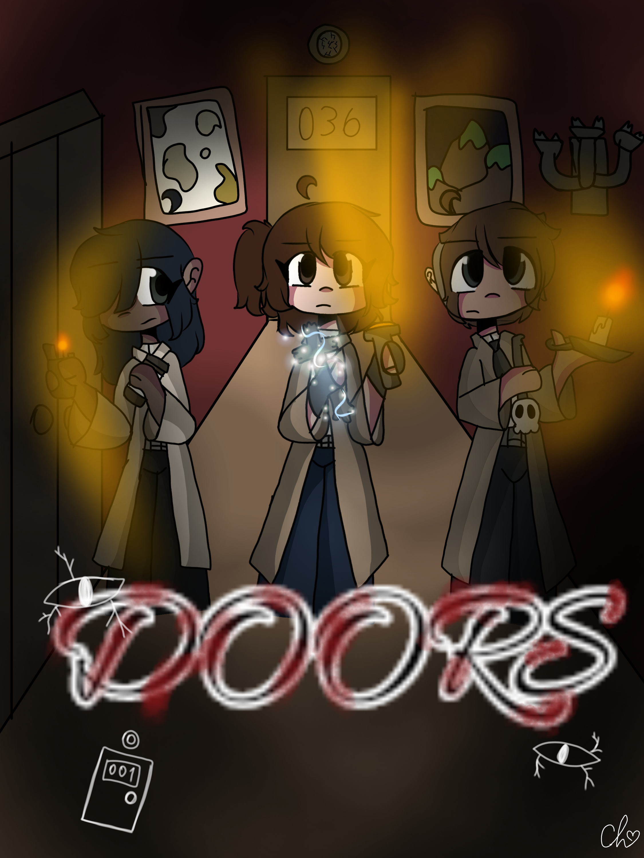 21 doors - ibisPaint