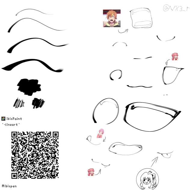 lineart brush ♡
