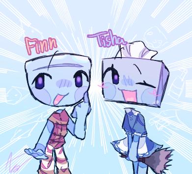 Finn🐟 & Tisha🧹 (REMAKE)