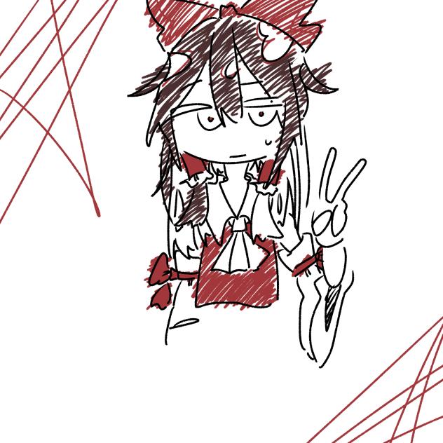 ︎😖✌️