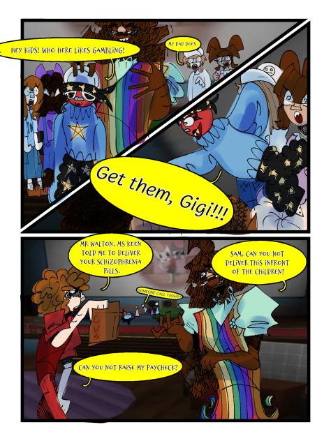 low iq dw comic page or smth