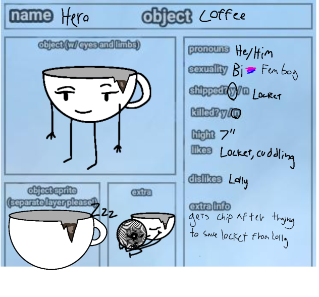 character sheet