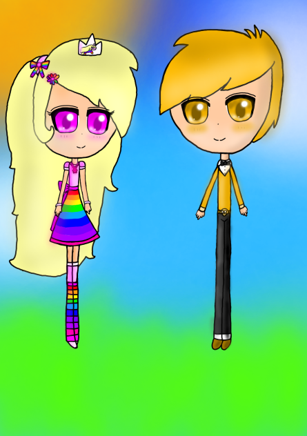 Jake and Lady Rainicorn
