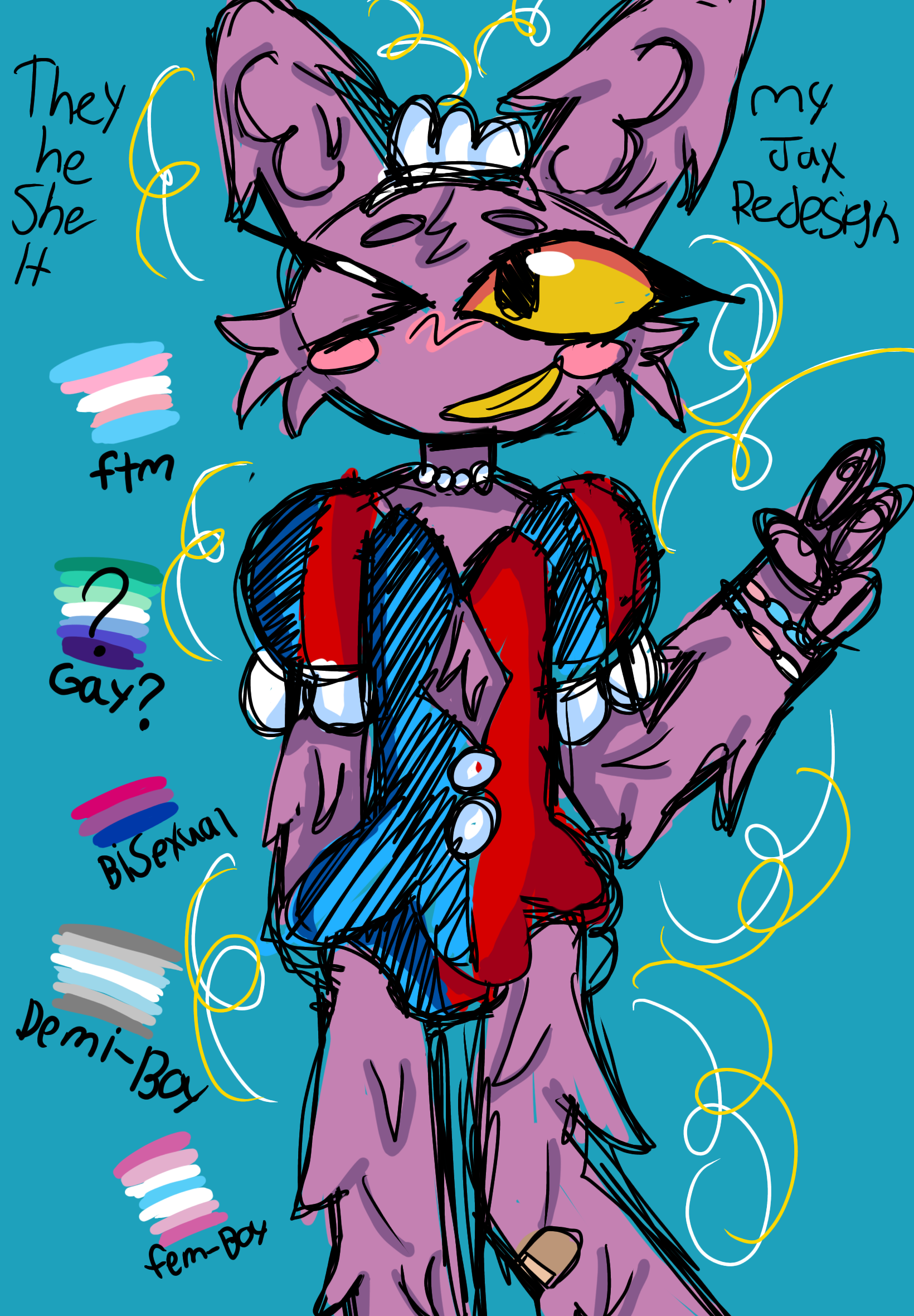 My OFFICIAL Jax redesign - ibisPaint