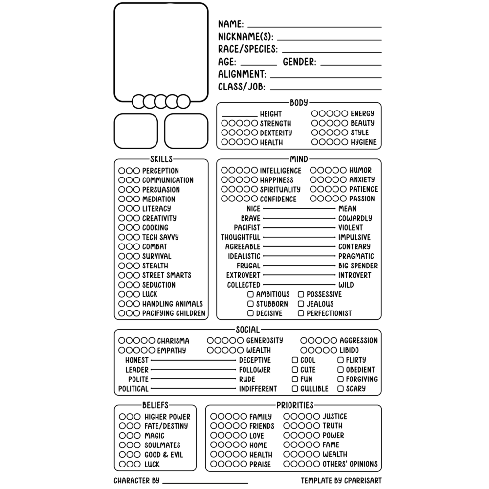 Character Templates - ibisPaint