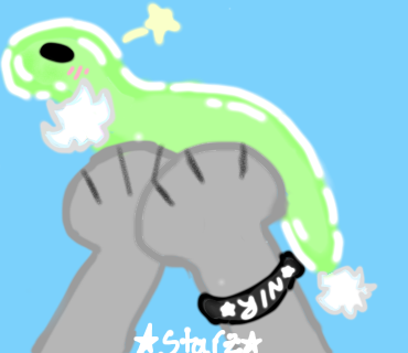 Fuzzy snake!