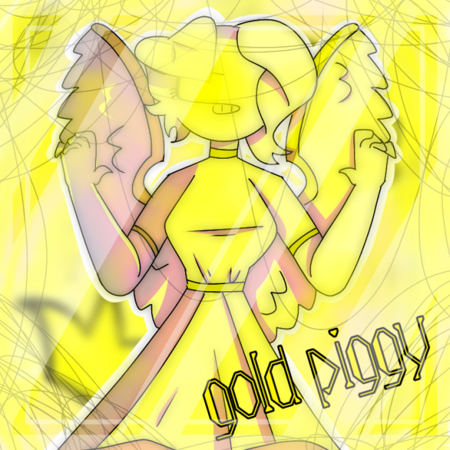 gold piggy skin (bloxy awards)