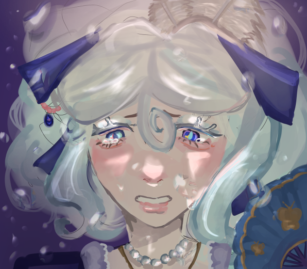 Crying at the ball💦