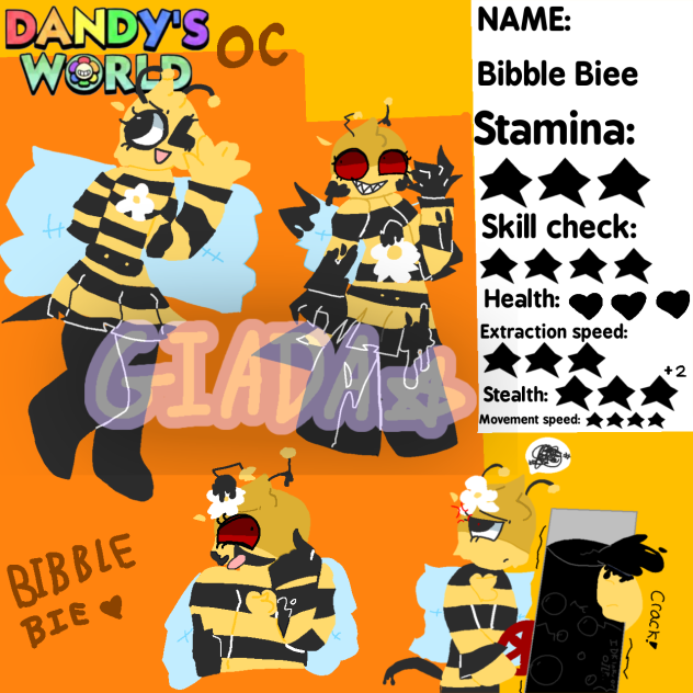 Bibble biee D.W OC