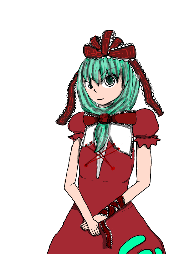 鍵山 雛を描いてみた - ibisPaint