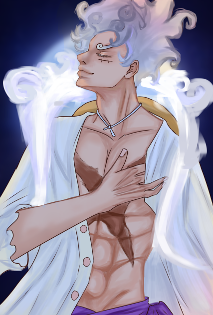 Luffy gear 5 - ibisPaint