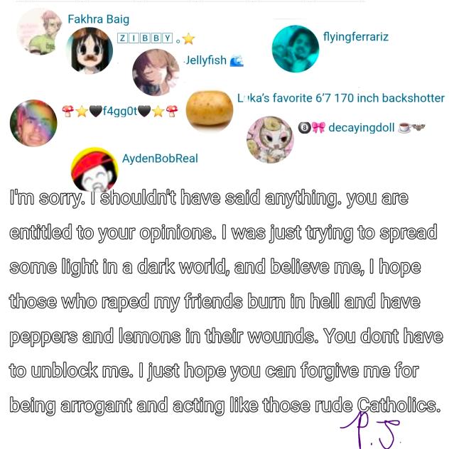 Apology