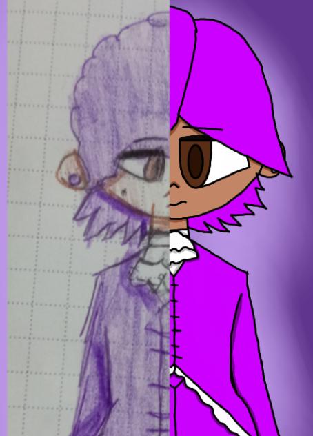 redraw hehe 💜💜
