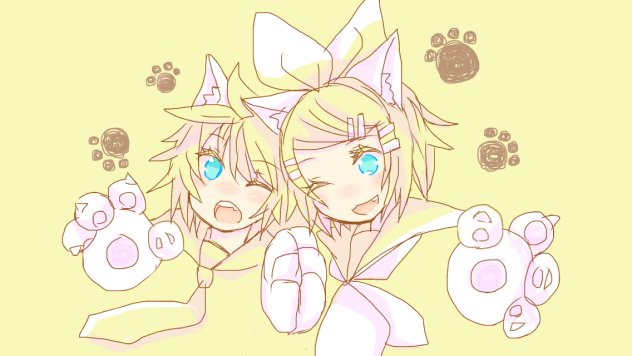 猫の日 リンレン