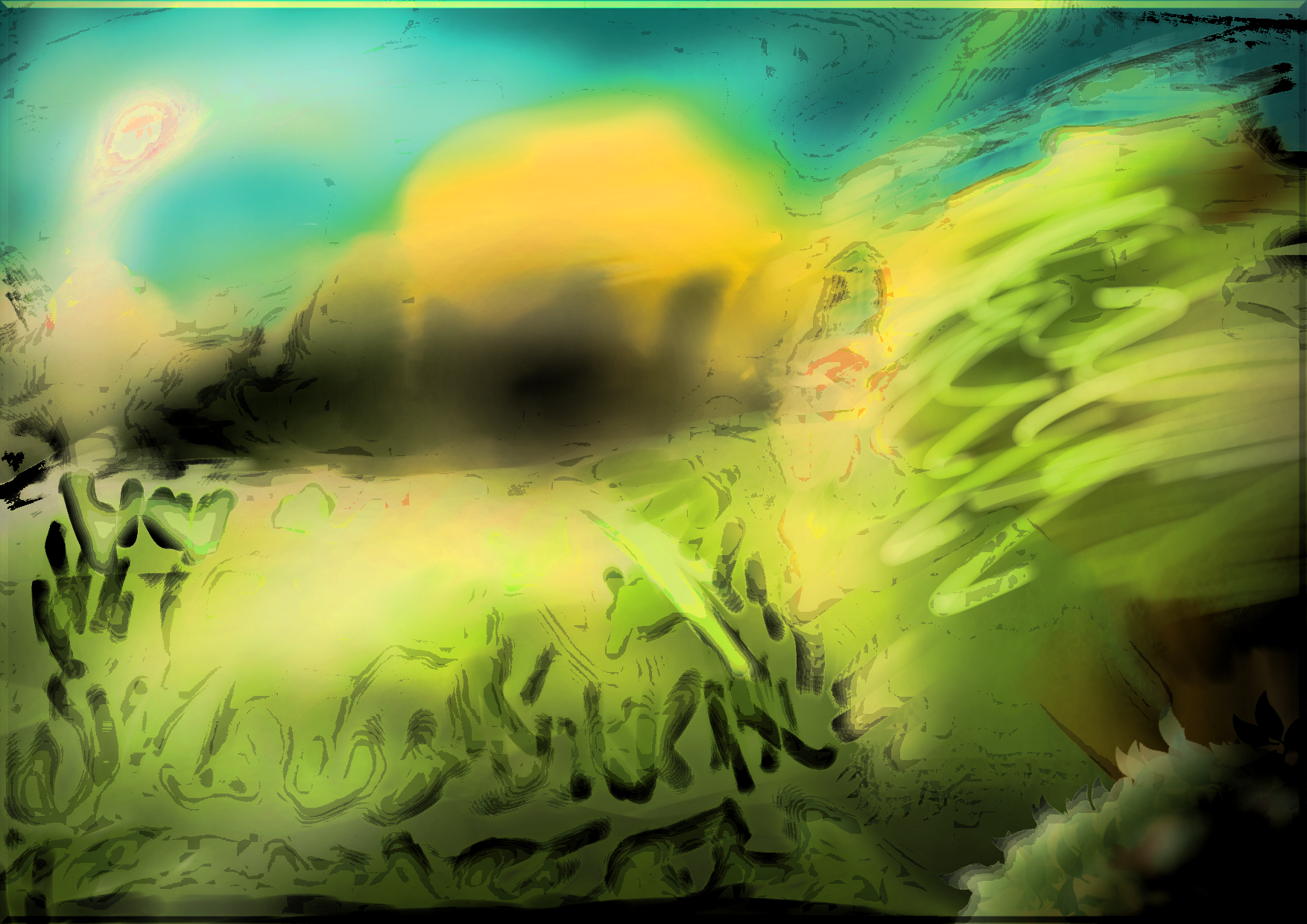 Какой то пейзаж. 76 - ibisPaint