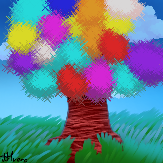 Árbol de colores (o algo asi)