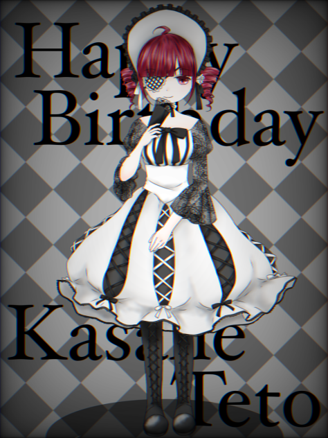 Happy Birthday 重音テト