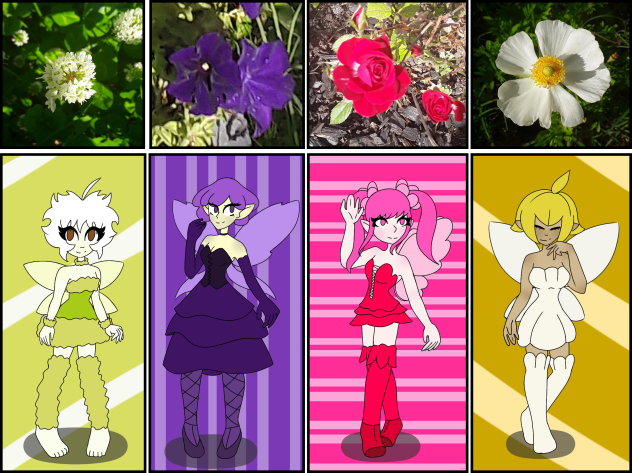 flowers to fairies