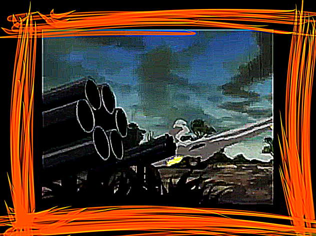 ロケット砲発射−1