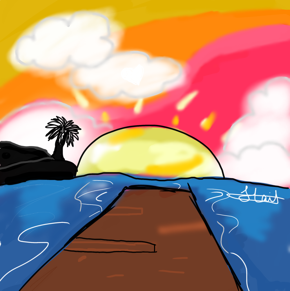 Sunset - ibisPaint