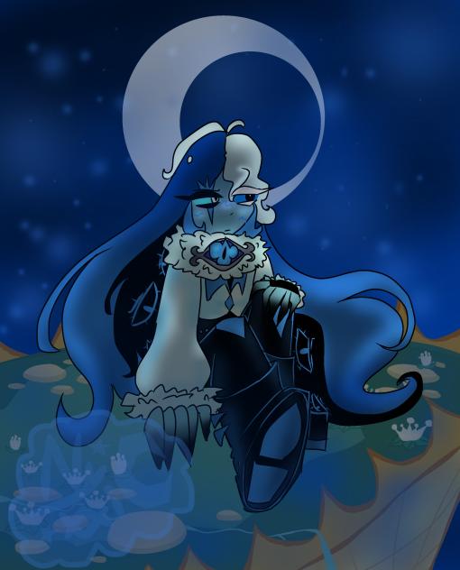 Shadow Milk!! (cookie run fanart)